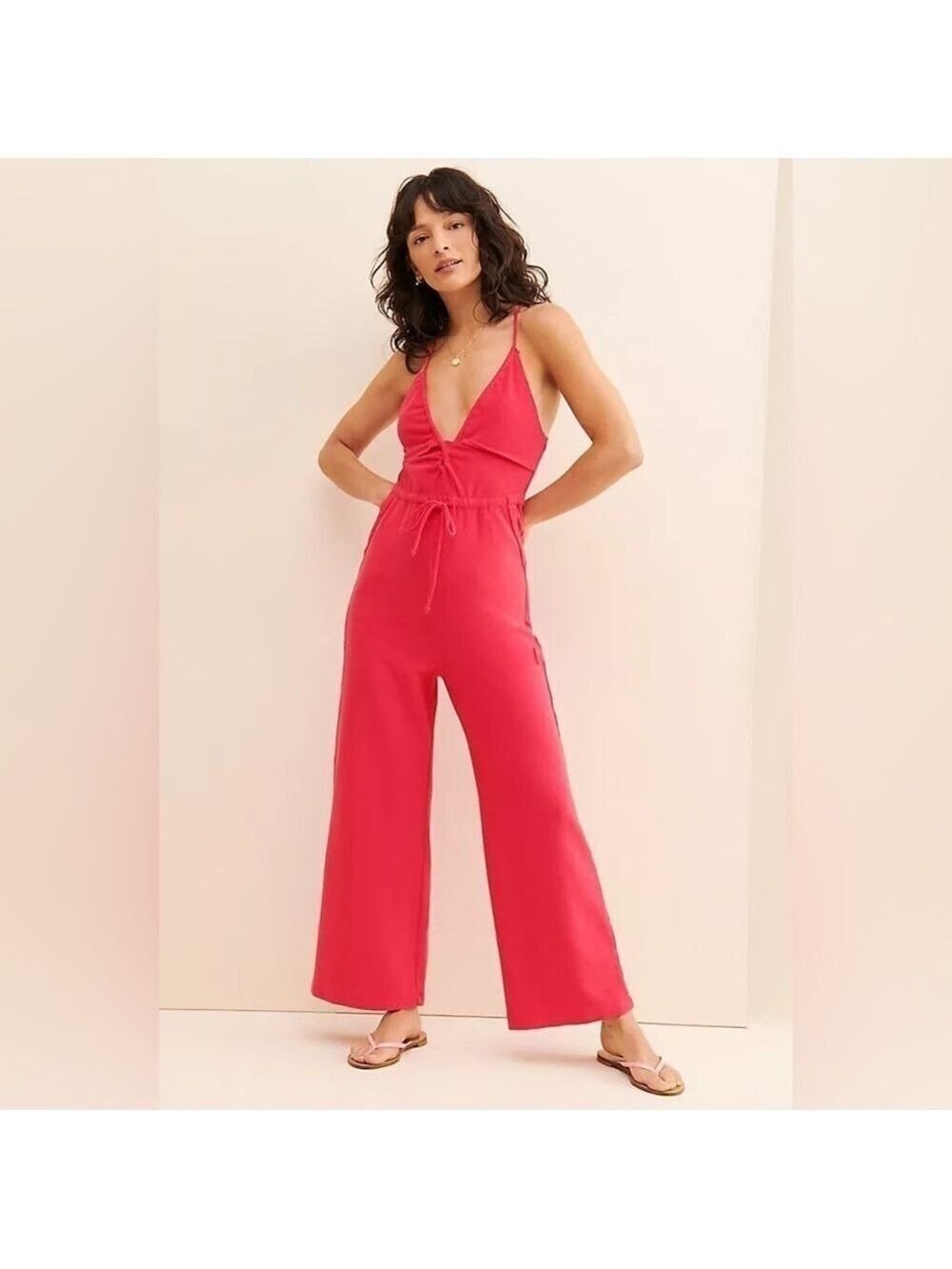 Daily Practice by Anthropologie
The Kit Kat Isle Jumpsuit
Pink
Size Small
